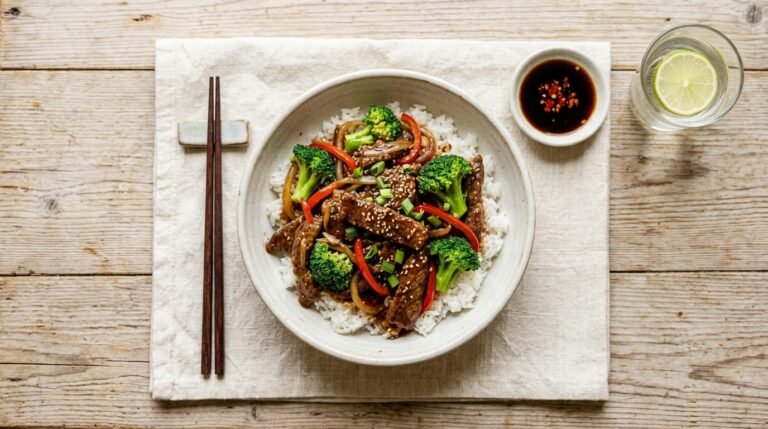 30-Minute Beef and Broccoli Stir-Fry