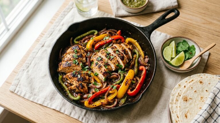 Weeknight Chicken Fajitas