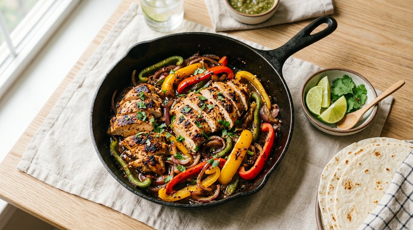 Weeknight Chicken Fajitas