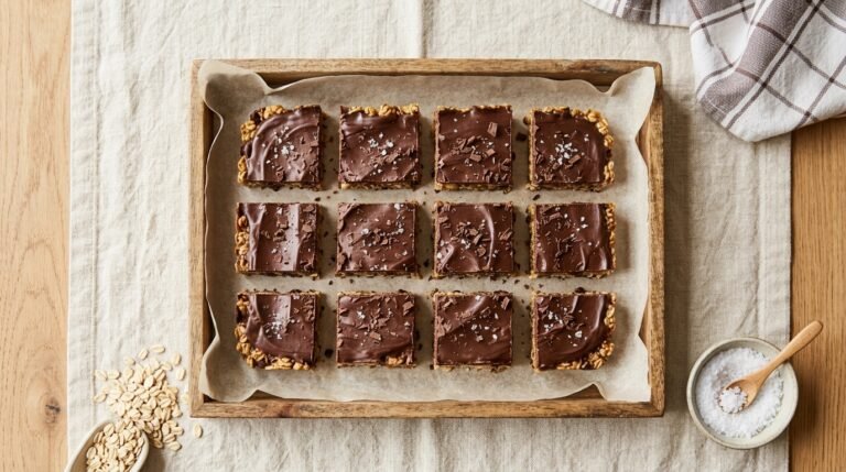 No-Bake Chocolate Oat Bars