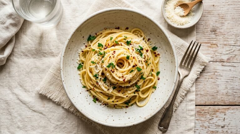 15-Minute Garlic Butter Noodles