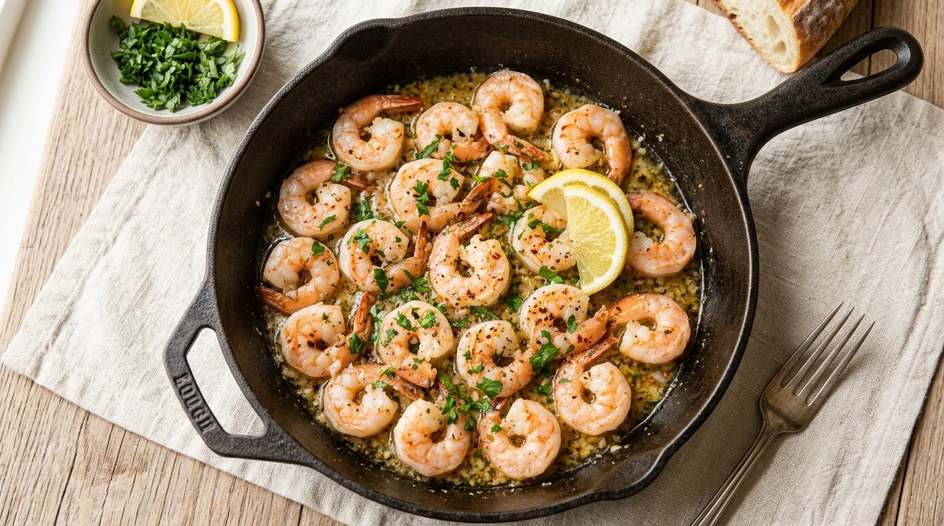 20-Minute Garlic Butter Shrimp
