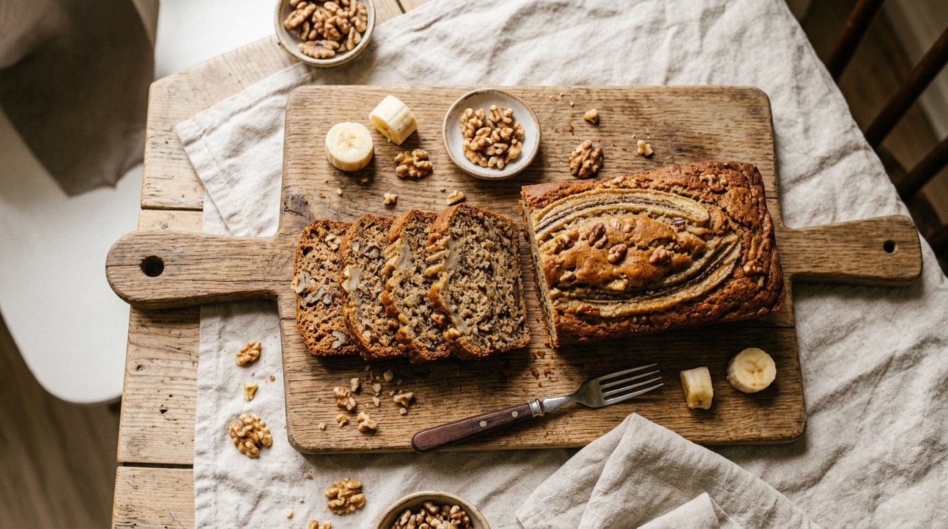 Easy One-Bowl Banana Bread