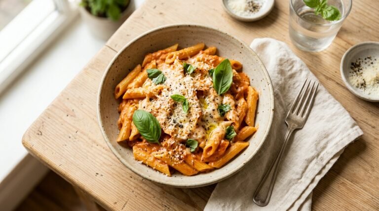 One-Pot Creamy Tomato Pasta