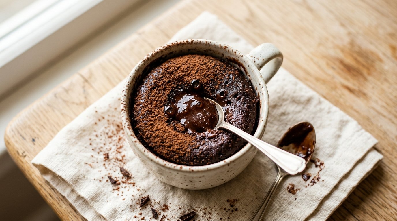 5-Minute Chocolate Mug Cake